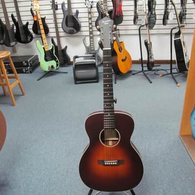 Recording King Series 11 000 Acoustic-electric Guitar - Transparent Brownburst image 3