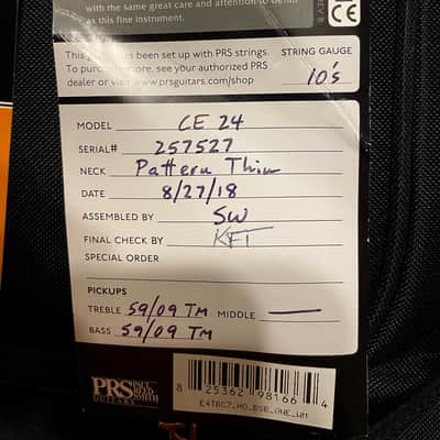 PRS CE24 LTD Chuck Levin’s 60th Anniv. Quilted Maple (1 od 5) image 19