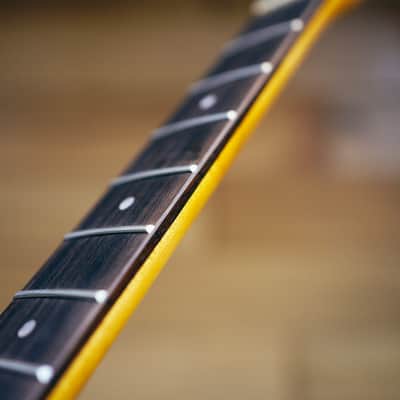Telecaster Neck – Vintage Maple & Rosewood | 21 Frets | Nitro Satin Finish | Bone Nut image 8