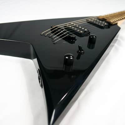 Swisher Handmade Rebel Electric Guitar 2023 - Ebony image 2