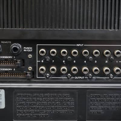 Fostex M80 80s/90s 8 Track Multi-Track 1/4" Reel-to-Reel Tape Recorder - 100V image 11