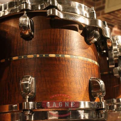 Tama Starclassic Bubinga Limited 6-piece Hawaiian Koa Drum Set image 5