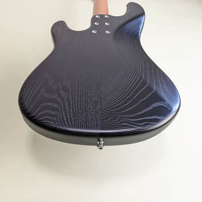 Sandberg California VS4 Lionel 30″ Short Scale Bass, Roasted Maple Neck 2020 Matte Black, Soft Aged image 5