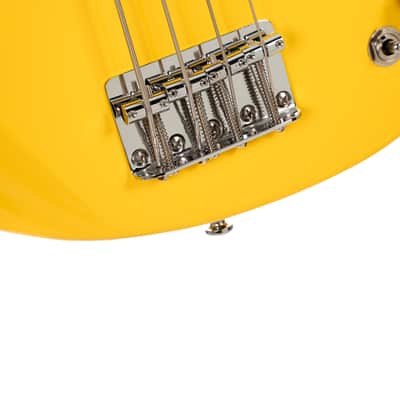 Cort GB-Short Scale | 4-String Electric Bass Guitar, Yellow Crush. New with Full Warranty! image 7