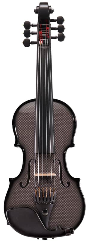 Glasser Carbon Composite Acoustic Electric 6-String Violin (4/4 Size) 2020s AE Champagne image 1