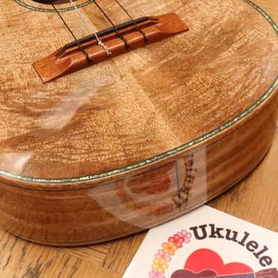 Maui Music Deluxe Mango Wood Shell Inlay TenorUkulele #5088 image 13