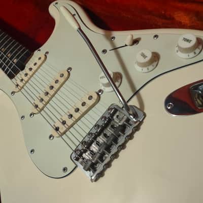 1964 Fender Stratocaster Olympic White Custom Color Body-Only Refin- Ideal Player Strat w/Case! image 4