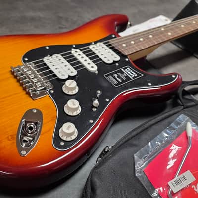 Fender Player Series Stratocaster HSH BRAND NEW Tobacco Burst Sunburst Pro Strat Limited Edition Discontinued NOS Electric Guitar image 4