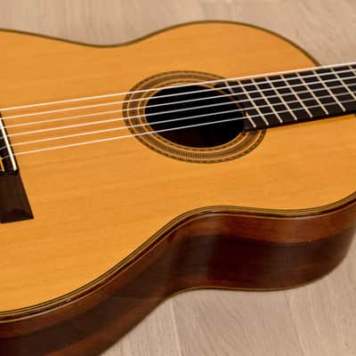 1987 Hermann Hauser III Segovia Model Vintage Classical Guitar, Spruce & Brazilian Rosewood w/ Case image 7