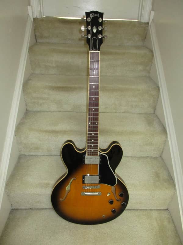 Gibson ES-335 With Classic Pickups 1998 - Tobacco Burst image 1