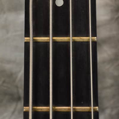 1983 Headless Aluminum Neck KRAMER Duke Deluxe Bass - Black image 3