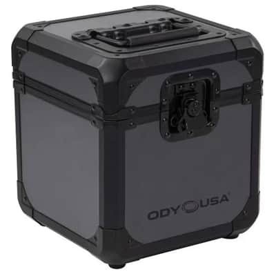Odyssey K7060BLG KROM Series Record Case for 60 7" Vinyl Records (Black/Gray) image 3