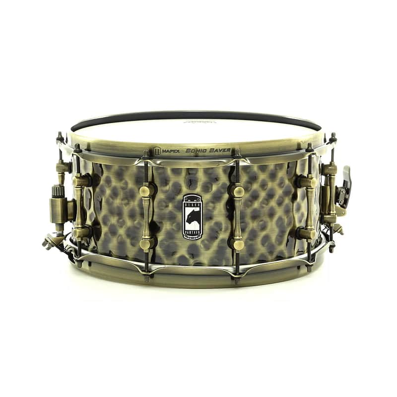 Mapex BPBR465HZN Black Panther Sledgehammer 14x6.5" Brass Snare Drum image 1