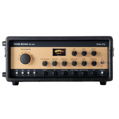 Echo Fix EF-X2 MK2 Tolex Enclosure Tape Echo Spring Reverb DSP Reverb Chorus Gold Panel image 1