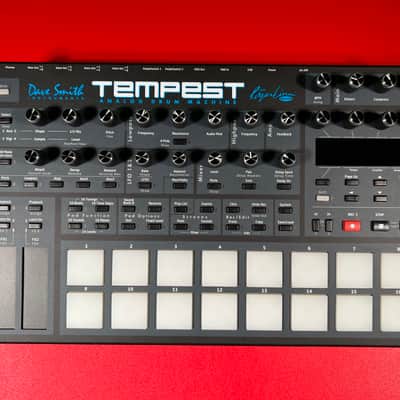 Dave Smith Instruments Tempest 6-Voice Drum Machine 2011 - 2018 - Black with Wood Sides