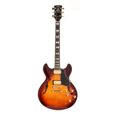 Yamaha SA2200 Semi-Hollow Violin Sunburst image 2