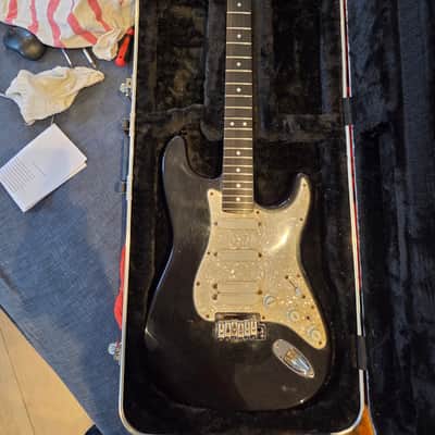 Fender American ultra stratocaster 1994 - Mystic black image 9