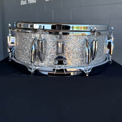 SONOR Vintage Series 5x14" Snare Drum in Vintage Silver Glitter (Rm 4) image 5