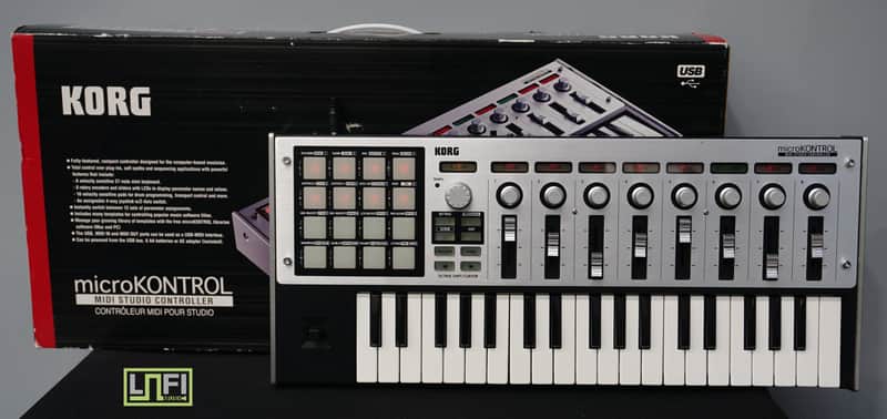 Korg MC-1 MicroKontrol USB MIDI Controller For Synths, Sound Modules & Software image 1
