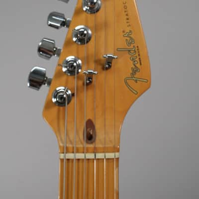 1997 Fender American Standard Stratocaster Teal Green Metallic Finish w/OHSC image 5