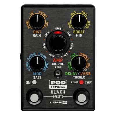 Line 6 POD Express Multi-FX Pedal - Black - Open Box image 1