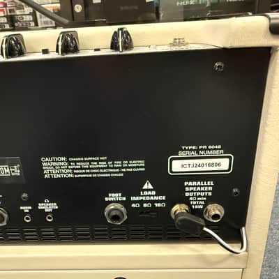 EVH 5150 Iconic Series 2-Channel 15-Watt 1x10" Guitar Combo 2023 - Present - Ivory w/ft sw + manual image 17