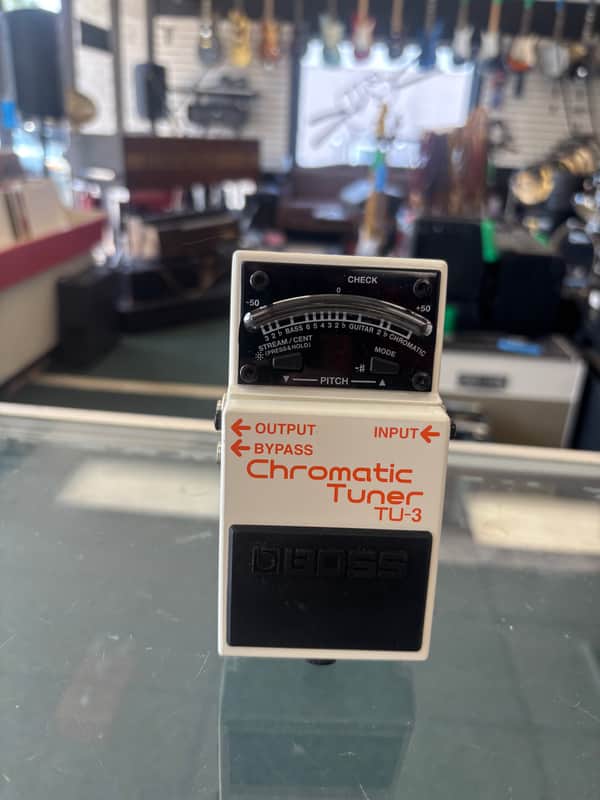 Boss TU-3 Chromatic Tuner 2009 - Present - White image 1
