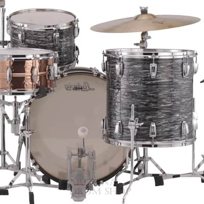 Ludwig Classic Maple FAB Vintage Black Oyster 3-piece Shell Pack 13/16/22 - NEW ! image 4