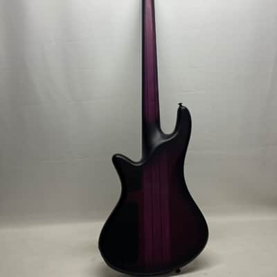 Schecter STILETTO STUDIO-5 2022 - TRANSPARENT PURPLE BURST image 5