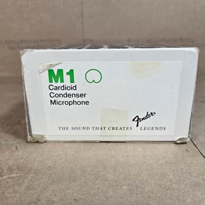 Fender M1 Cardioid Condenser Microphone 1970s - Black image 3