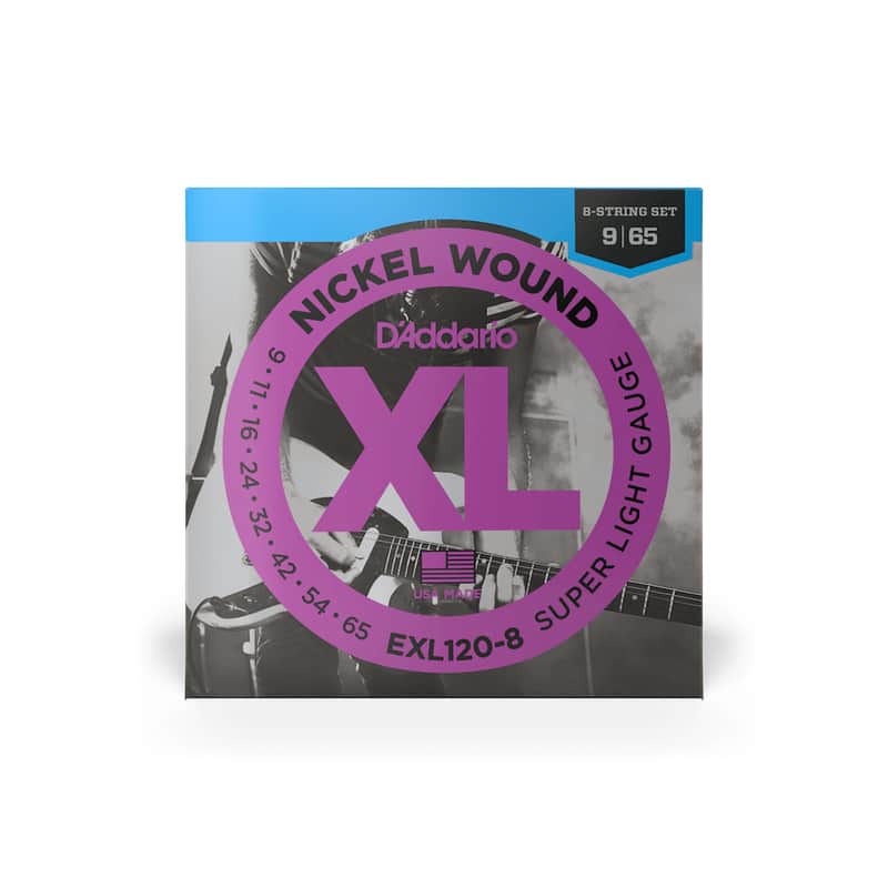 DAddario EXL120-8 Electric 8-String image 1