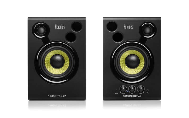Hercules DJ MONITOR 42 High Quality Active Monitoring Speakers image 1