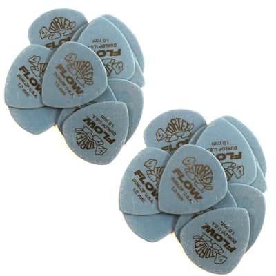 Dunlop Guitar Picks Tortex Flow 24 pack 1.00mm 558P1.00