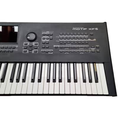 Yamaha Motif XF6 Production Synthesizer 2010s - Black