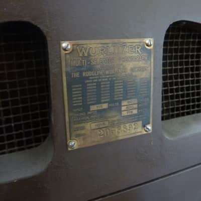 Holy Grail of all Jukeboxes 1946 Wurlitzer 1015 Bubbler, all original image 2