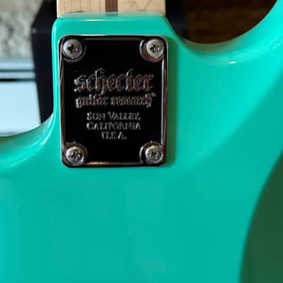 Schecter Nick Johnston Traditional with ebony Fretboard 2020 - Present - Atomic Green image 4