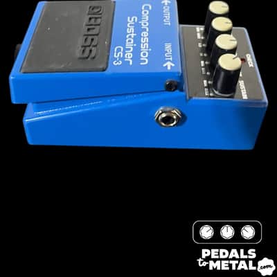 Boss CS-3 Compression Sustainer (Black Label) 1986 - 1992 - Blue X14059 image 5