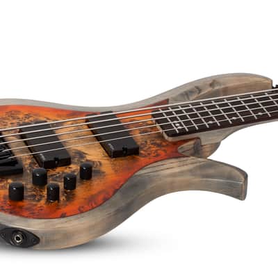 Schecter Riot-5 Bass Inferno Burst image 2
