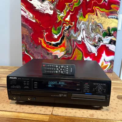 Philips CDR785 Black Triple 3 CD Changer Dubbing Recorder CD-R/RW With Remote image 5