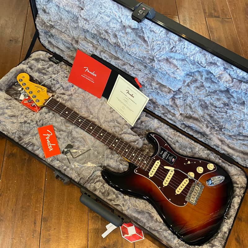 Fender American Professional II Stratocaster Rosewood 2021 3-Color Sunburst US210089012 image 1