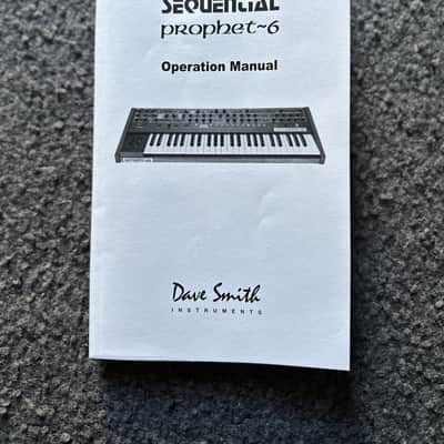 Sequential Prophet-6 49-Key 6-Voice Polyphonic Synthesizer 2018 - 2020 - Black with Wood Sides image 7
