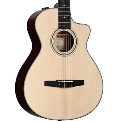 Taylor 312ce-N Grand Concert Classical Acoustic-Electric Guitar (with Case) image 1