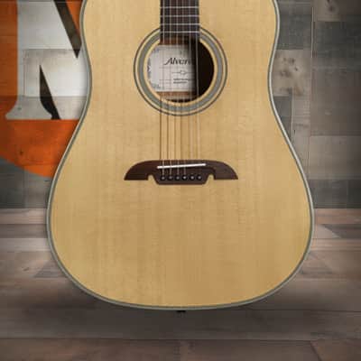 Alvarez AD60 Herringbone Dreadnought Acoustic Guitar (AD60_Herringbone) image 1