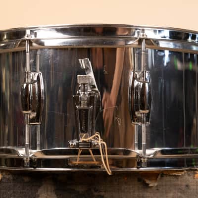 1990 Ludwig 6.5x14 LR-751 Rocker Snare Drum image 3