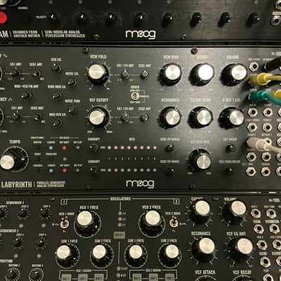 Moog Labyrinth Parallel Generative Synthesizer 2024 - Present - Black with Wood Sides image 1