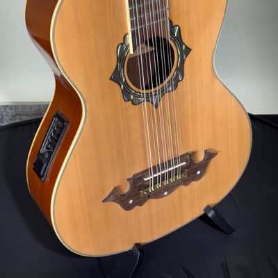 Used Rossetti Custom Bajo Sexto Converted to Bajo Quinto | Natural Finish | In-House Adjusted and Converted image 4