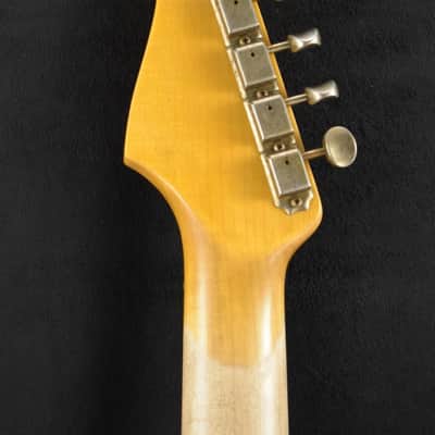 Mint Fender Custom Shop Limited Edition '60 Stratocaster Journeyman Relic - Aged Olympic White image 10