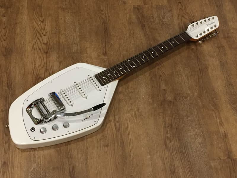 Phantom Guitarworks Phantom 12-String With Tremolo- White | Reverb