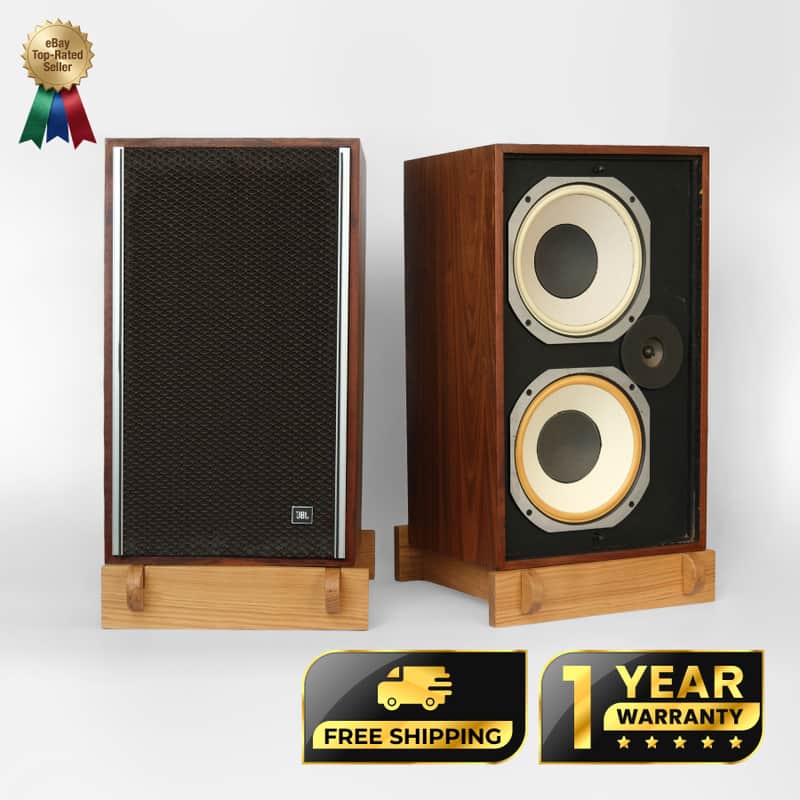 JBL L77 Vintage Speakers – Professionally Restored – 1-Year Warranty image 1