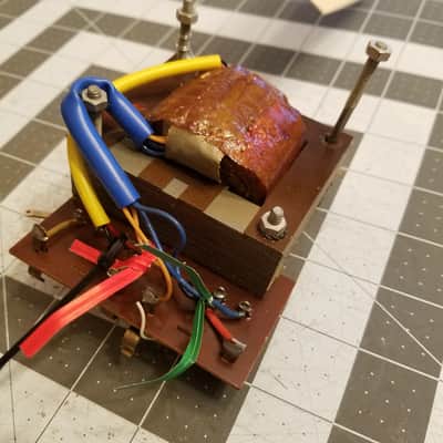 Grundig Mains transformer WJ. 9022 503 Transformer 240 / 6.3 V  Vintage Power Tested Tube Amp Project 1950s image 5